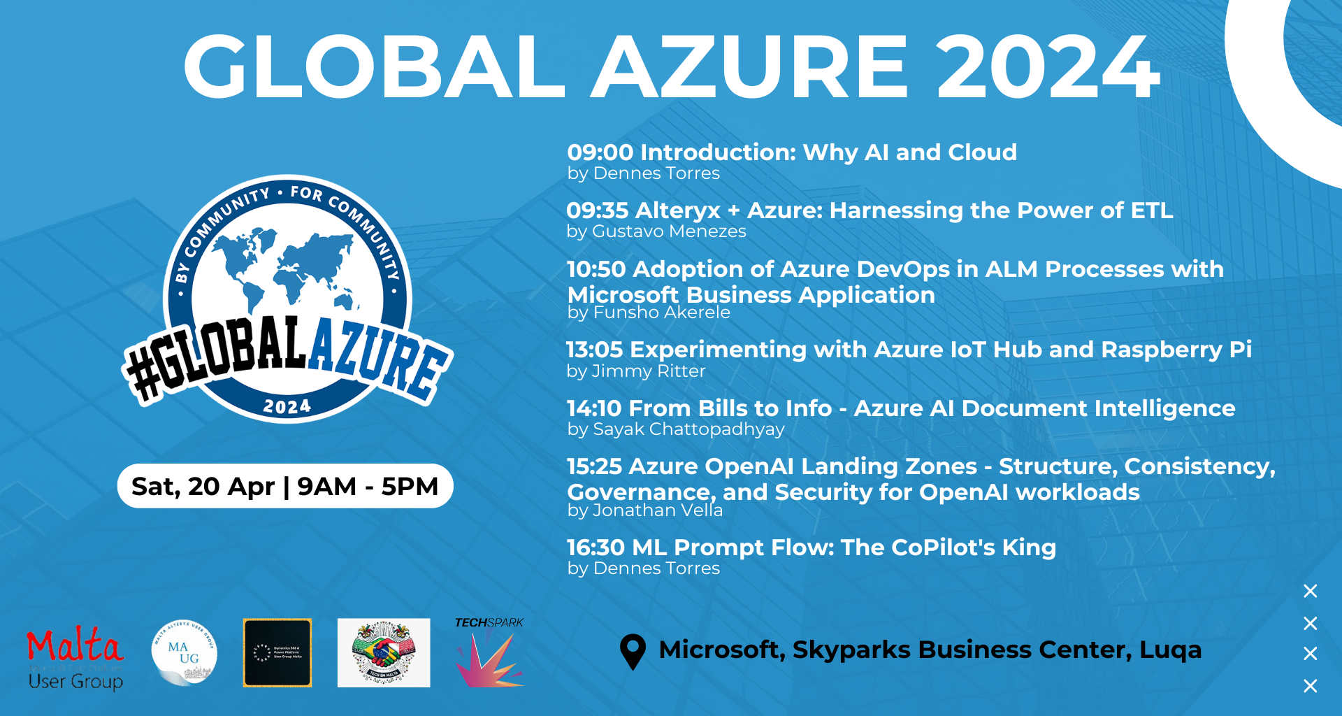 Global Azure 2024 20th April 2024 Tech Spark